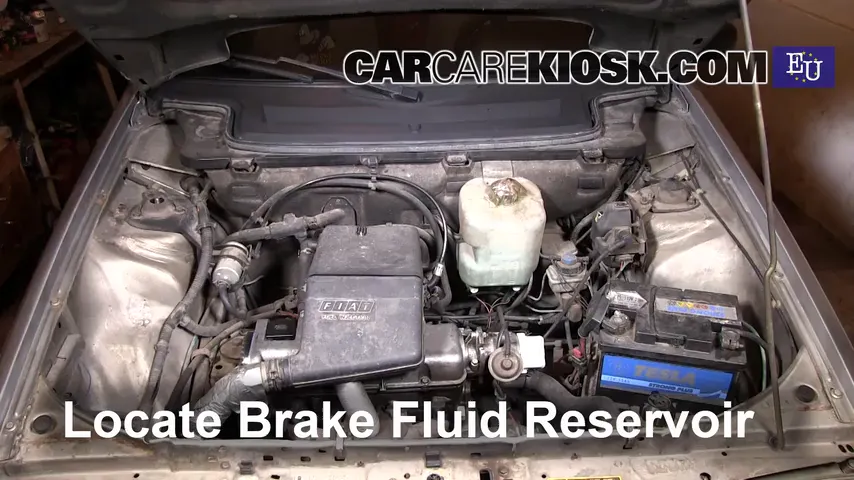 1997 Fiat Uno Fire 1.1L 4 Cyl. Brake Fluid Add Fluid